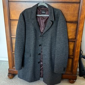 men’s Express trench coat